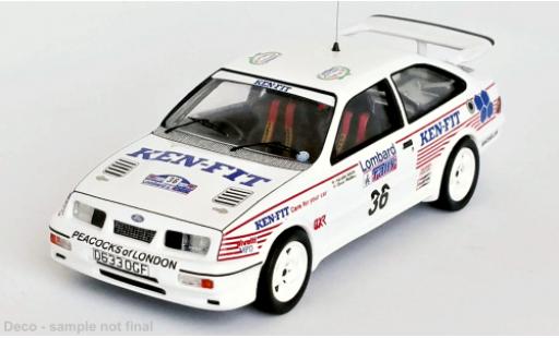 Diecast model cars Ford Sierra 1/43 Trofeu RS Cosworth RHD No.36 Rallye WM RAC Rallye 1987 Ford Sierra 1/43 Trofeu RS Cosworth RHD No.36 Rallye WM RAC Rallye 1987 diecast model cars