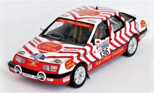 Diecast model cars Ford Sierra 1/43 Trofeu XR 4x4 RHD No.136 Rallye WM RAC Rallye 1987 Ford Sierra 1/43 Trofeu XR 4x4 RHD No.136 Rallye WM RAC Rallye 1987 diecast model cars