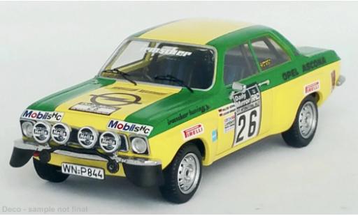 Opel Ascona 1/43 Trofeu A No.26 Rallye WM RAC Rallye 1973 diecast model cars