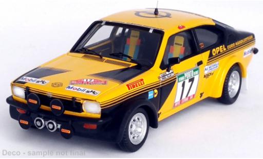 Diecast model cars Opel Kadett 1/43 Trofeu C GT/E No.17 Rallye WM Rallye Portugal 1978 Opel Kadett 1/43 Trofeu C GT/E No.17 Rallye WM Rallye Portugal 1978 diecast model cars