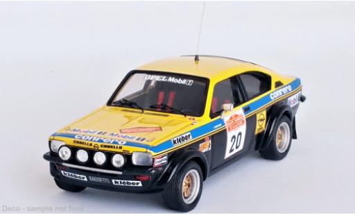 Diecast model cars Opel Kadett 1/43 Trofeu C GT/E No.20 Rallye WM Rallye San Remo 1977 Opel Kadett 1/43 Trofeu C GT/E No.20 Rallye WM Rallye San Remo 1977 diecast model cars