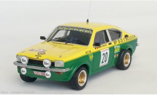 Opel Kadett 1/43 Trofeu C GT/E No.20 Rallye Ypres 1977 diecast model cars