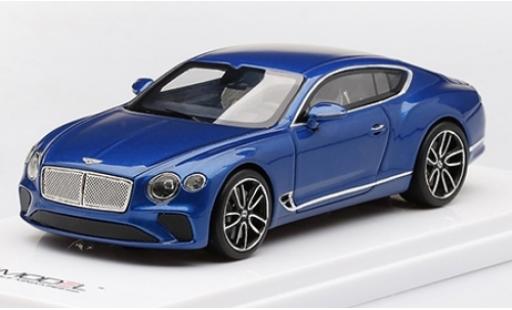 Diecast model cars Bentley Continental 1/43 TrueScale Miniatures GT metallic blue 2018 Bentley Continental 1/43 TrueScale Miniatures GT metallic blue 2018 diecast model cars