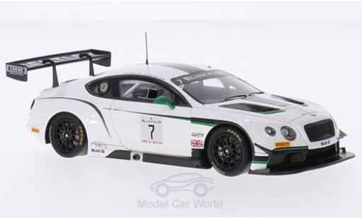 Diecast model cars Bentley Continental T 1/43 TrueScale Miniatures GT3 No.7 M-Sport Blancpain GT Series Silverstone 2014 G.Smith/A.Meyrick/S.Kane Bentley Continental T 1/43 TrueScale Miniatures GT3 No.7 M-Sport Blancpain GT Series Silverstone 2014 G.Smith/A.Meyrick/S.Kane diecast model cars
