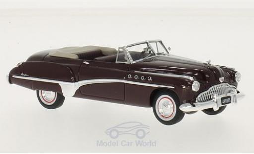 Diecast model cars Buick Roadmaster 1/43 TrueScale Miniatures Convertible red 1949 Buick Roadmaster 1/43 TrueScale Miniatures Convertible red 1949 diecast model cars