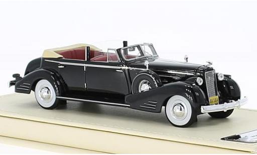 Diecast model cars Cadillac V16 1/43 TrueScale Miniatures Convertible Sedan black 1936 Cadillac V16 1/43 TrueScale Miniatures Convertible Sedan black 1936 diecast model cars