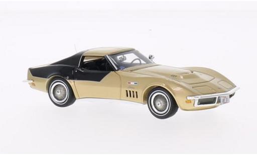 Diecast model cars Chevrolet Corvette 1/43 TrueScale Miniatures gold/black 1969 Astrovette Apollo XII Chevrolet Corvette 1/43 TrueScale Miniatures gold/black 1969 Astrovette Apollo XII diecast model cars