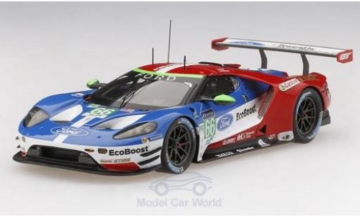 Diecast model cars Ford GT 1/43 TrueScale Miniatures No.66 Chip Ganassi Team UK 24h Le Mans 2017 S.Mücke/O.Pla/B.Johnson Ford GT 1/43 TrueScale Miniatures No.66 Chip Ganassi Team UK 24h Le Mans 2017 S.Mücke/O.Pla/B.Johnson diecast model cars