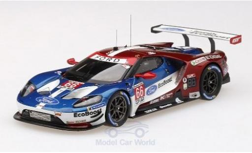 Diecast model cars Ford GT 1/43 TrueScale Miniatures No.66 Chip Ganassi Team UK WEC 6h Spa 2018 S.Mücke/O.Pla/B.Johnson Ford GT 1/43 TrueScale Miniatures No.66 Chip Ganassi Team UK WEC 6h Spa 2018 S.Mücke/O.Pla/B.Johnson diecast model cars