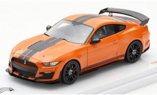 Diecast model cars Ford Mustang 1/43 TrueScale Miniatures Shelby GT 500 orange/black 2020 Ford Mustang 1/43 TrueScale Miniatures Shelby GT 500 orange/black 2020 diecast model cars