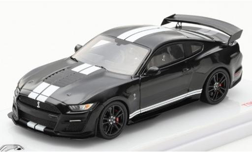 Diecast model cars Ford Mustang 1/43 TrueScale Miniatures Shelby GT500 black/white Ford Mustang 1/43 TrueScale Miniatures Shelby GT500 black/white diecast model cars