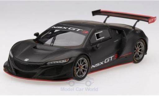 Diecast model cars Honda NSX 1/43 TrueScale Miniatures GT3 matt-black 2017 Präsentation Honda NSX 1/43 TrueScale Miniatures GT3 matt-black 2017 Präsentation diecast model cars