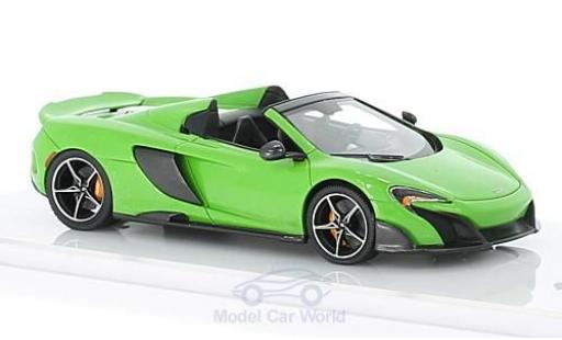Diecast model cars McLaren 675 1/43 TrueScale Miniatures LT Spider green 2016 McLaren 675 1/43 TrueScale Miniatures LT Spider green 2016 diecast model cars