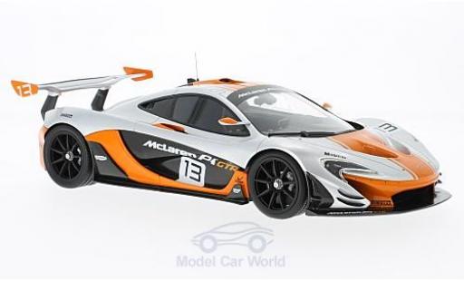 Diecast model cars McLaren P1 1/18 TrueScale Miniatures -GTR grey/orange No.13 2015 McLaren P1 1/18 TrueScale Miniatures -GTR grey/orange No.13 2015 diecast model cars