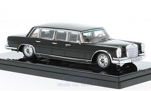 Diecast model cars Mercedes 600 1/43 TrueScale Miniatures Pullman black 1964 6-door Mercedes 600 1/43 TrueScale Miniatures Pullman black 1964 6-door diecast model cars
