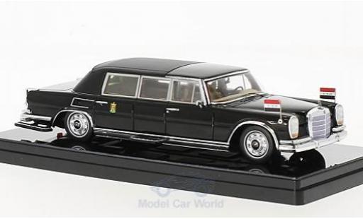 Diecast model cars Mercedes 600 Pullmann 1/43 TrueScale Miniatures Pullmann Landaulet black Saddam Hussein President of Iraq 1978 Mercedes 600 Pullmann 1/43 TrueScale Miniatures Pullmann Landaulet black Saddam Hussein President of Iraq 1978 diecast model cars