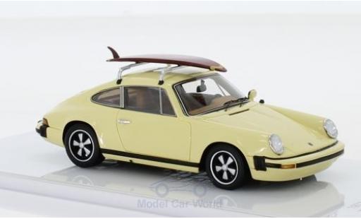 Diecast model cars Porsche 930 1/43 TrueScale Miniatures 911S 2.7 beige 1977 mit Surfboard auf Dachgepäckträger Porsche 930 1/43 TrueScale Miniatures 911S 2.7 beige 1977 mit Surfboard auf Dachgepäckträger diecast model cars