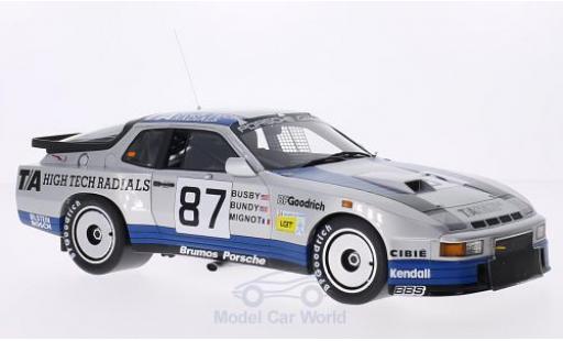 Diecast model cars Porsche 924 1982 1/18 TrueScale Miniatures Carrera GTR No.87 Brumos T/A High Tech Radials 24h Le Mans 1982 J.Busby/D.Bundy/M.Mignot Porsche 924 1982 1/18 TrueScale Miniatures Carrera GTR No.87 Brumos T/A High Tech Radials 24h Le Mans 1982 J.Busby/D.Bundy/M.Mignot diecast model cars