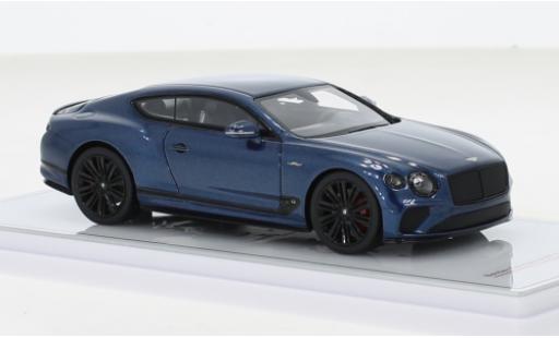 Diecast model cars Bentley Continental 1/43 TrueScale Miniatures GT Speed metallise blue 2022 Bentley Continental 1/43 TrueScale Miniatures GT Speed metallise blue 2022 diecast model cars