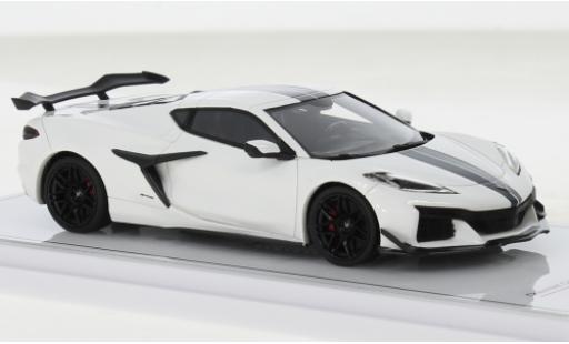 Diecast model cars Chevrolet Corvette 1/43 TrueScale Miniatures (C8) Z06 white 2023 Chevrolet Corvette 1/43 TrueScale Miniatures (C8) Z06 white 2023 diecast model cars