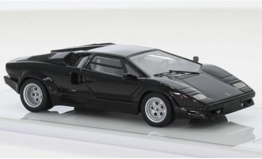 Lamborghini Countach 1/43 TrueScale Miniatures 25th Anniversaire black diecast model cars