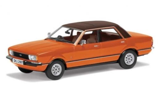 Diecast model cars Ford Cortina 1/43 Vanguards MkIV 2.0 Ghia orange/matt-brown RHD Ford Cortina 1/43 Vanguards MkIV 2.0 Ghia orange/matt-brown RHD diecast model cars