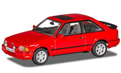Diecast model cars Ford Escort 1/43 Vanguards MkIV XR3i red RHD 1989 Ford Escort 1/43 Vanguards MkIV XR3i red RHD 1989 diecast model cars