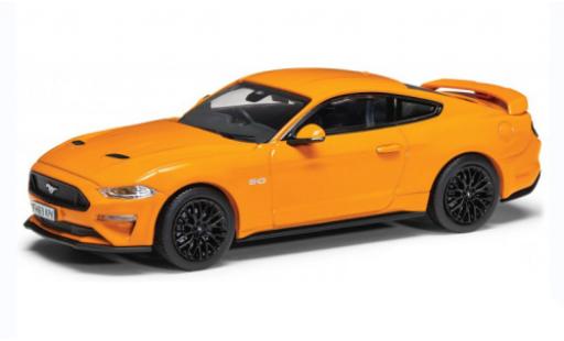 Diecast model cars Ford Mustang 1/43 Vanguards GT metallise orange RHD 2022 Ford Mustang 1/43 Vanguards GT metallise orange RHD 2022 diecast model cars
