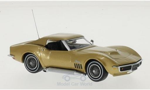 Chevrolet Corvette C3 1/43 Vitesse (C3) Coupe gold 1969 diecast model cars