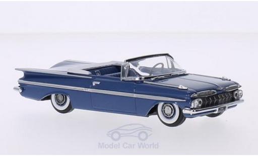 Diecast model cars Chevrolet Impala 1959 1/43 Vitesse Convertible metallic blue 1959 Verdeck geöffnet Chevrolet Impala 1959 1/43 Vitesse Convertible metallic blue 1959 Verdeck geöffnet diecast model cars