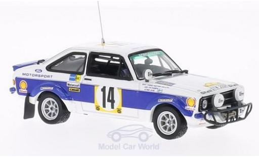 Diecast model cars Ford Escort MKI 1/43 Vitesse MKII RS1800 No.14 Safari Rally 1977 A.Vantanen/A.Aho Ford Escort MKI 1/43 Vitesse MKII RS1800 No.14 Safari Rally 1977 A.Vantanen/A.Aho diecast model cars