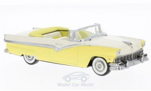 Diecast model cars Ford Fairlane 1956 1/43 Vitesse Convertible yellow/beige 1956 Ford Fairlane 1956 1/43 Vitesse Convertible yellow/beige 1956 diecast model cars