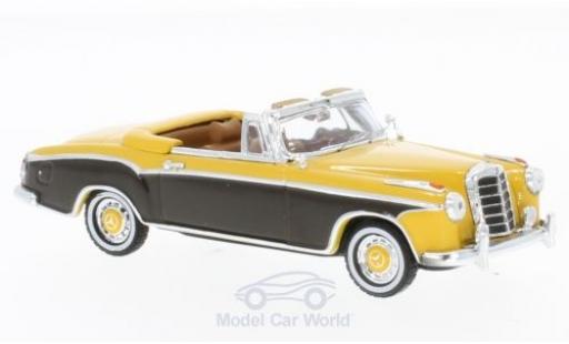 Diecast model cars Mercedes 220 SE 1/43 Vitesse SE Cabriolet yellow/brown 1958 Mercedes 220 SE 1/43 Vitesse SE Cabriolet yellow/brown 1958 diecast model cars