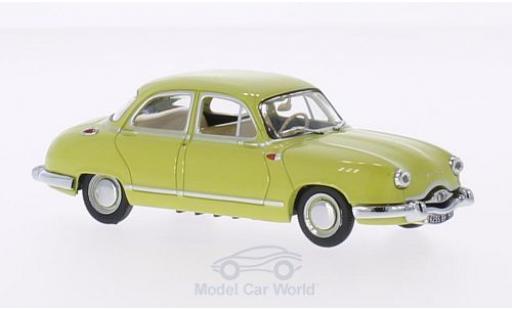 Panhard Dyna 1/43 Vitesse Z1 Luxe Special yellow 1954 diecast model cars