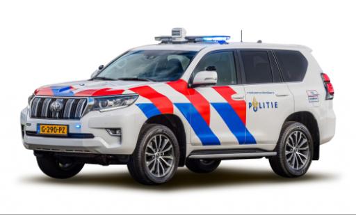 Diecast model cars Toyota Land Cruiser 1/43 Vitesse Prado Politie (NL) 2018 Toyota Land Cruiser 1/43 Vitesse Prado Politie (NL) 2018 diecast model cars