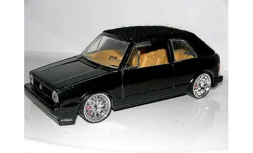 Volkswagen Golf Cabriolet 1/18 Sun Star black jantes bbs german look diecast model cars