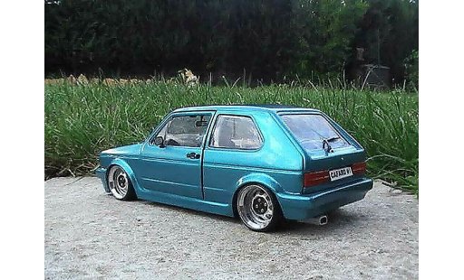Volkswagen Golf GTI 1/18 Solido swap 16s de 1982 diecast model cars