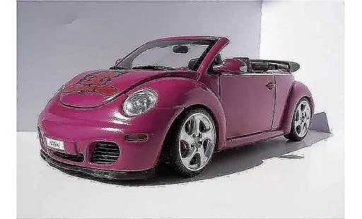 Volkswagen New Beetle Cabriolet 1/18 Autoart preparation porsche diecast model cars
