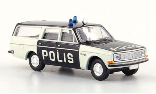 Volvo 145 Base 1/87 Brekina Polis Police Sweden diecast model cars