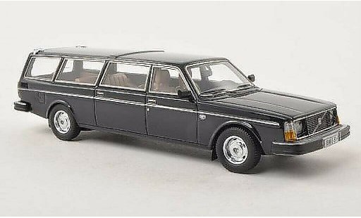 Volvo 245 Base 1/43 Matrix Transfer blue diecast model cars