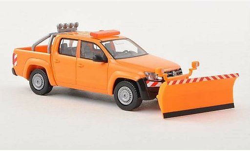 Volkswagen Amarok Base 1/87 Wiking Winterdienst with Raumschild diecast model cars