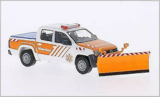 Volkswagen Amarok Base 1/87 Wiking Winterdienst diecast model cars
