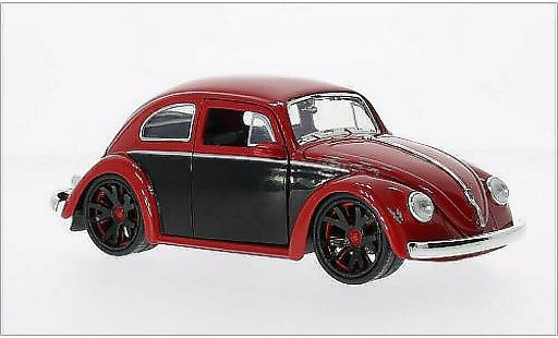 Volkswagen Beetle Base 1/24 Jada Toys (Kafer) Tuning red/black 1959 diecast model cars