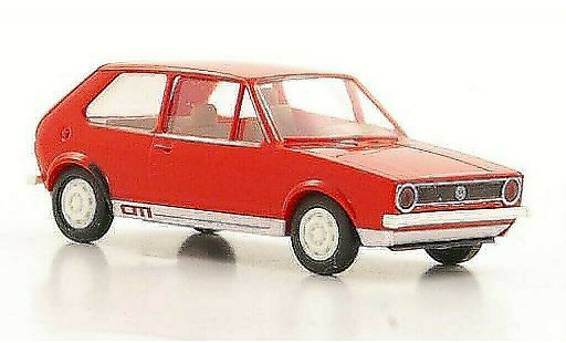 Volkswagen Golf Base 1/87 Brekina Citi red 3-Turer diecast model cars