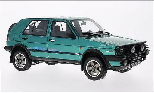 Volkswagen Golf Country 1/18 Ottomobile metallic green diecast model cars