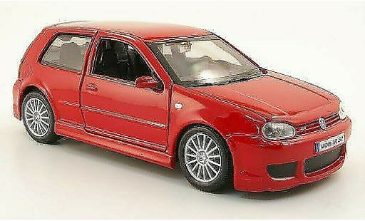 Volkswagen Golf R32 1/24 Maisto red 2006 diecast model cars