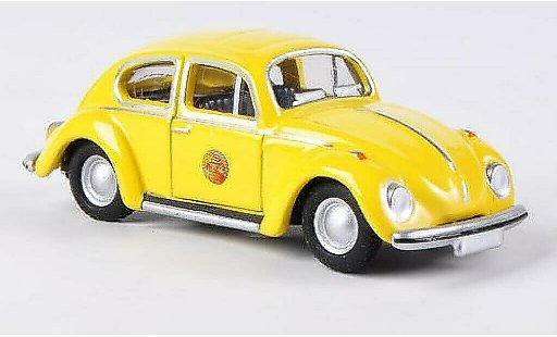 Volkswagen Kafer Base 1/87 Bub 1302 yellow diecast model cars