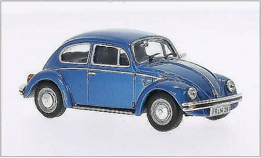 Volkswagen Kafer Base 1/43 Solido 1302 LS metallic blue 1972 diecast model cars
