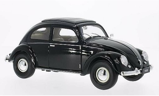 Volkswagen Kafer Base 1/18 Welly Brezelfenster black 1950 diecast model cars