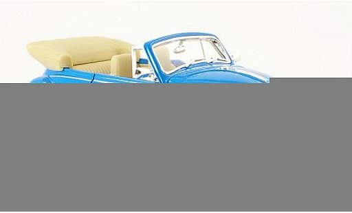 Volkswagen Kafer Cabriolet 1/24 Welly Convertible blue open 1959 diecast model cars